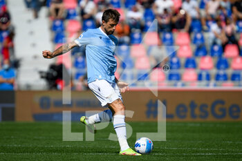 2021-10-03 - Francesco Acerbi (Lazio) portrait in action - BOLOGNA FC VS SS LAZIO - ITALIAN SERIE A - SOCCER