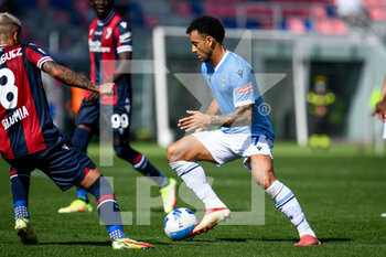 2021-10-03 - Felipe Anderson (Lazio) in action - BOLOGNA FC VS SS LAZIO - ITALIAN SERIE A - SOCCER