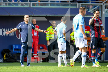 2021-10-03 - Disappointment of Maurizio Sarri (Head coach Lazio) - BOLOGNA FC VS SS LAZIO - ITALIAN SERIE A - SOCCER