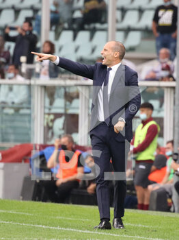 2021-10-02 - Massimiliano Allegri (Head Coach Juventus FC) - TORINO FC VS JUVENTUS FC - ITALIAN SERIE A - SOCCER