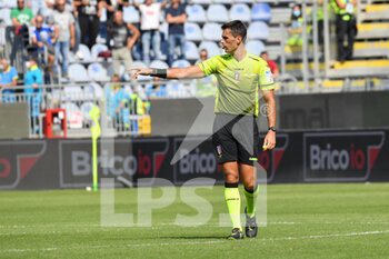 2021-10-17 - Matteo Marchetti, Arbitro, Referee, - CAGLIARI CALCIO VS UC SAMPDORIA - ITALIAN SERIE A - SOCCER