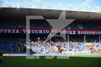 2021-10-17 - supporters Genoa - GENOA CFC VS US SASSUOLO - ITALIAN SERIE A - SOCCER