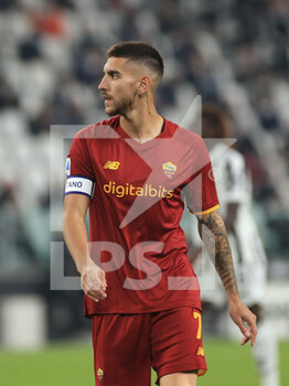 2021-10-17 - Lorenzo Pellegrini (AS Roma) - JUVENTUS FC VS AS ROMA - ITALIAN SERIE A - SOCCER