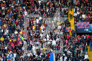 2021-10-17 - Tifosi del Bologna - UDINESE CALCIO VS BOLOGNA FC - ITALIAN SERIE A - SOCCER