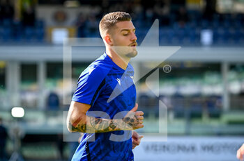 2021-10-24 - Sergej Milinković-Savić (Lazio) portrait during warm up - HELLAS VERONA FC VS SS LAZIO - ITALIAN SERIE A - SOCCER