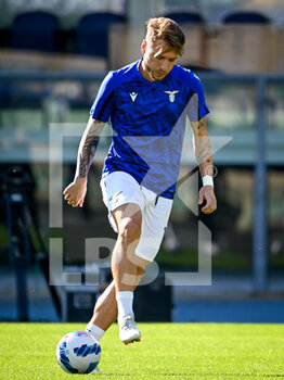 2021-10-24 - Ciro Immobile (Lazio) portrait in action during warm up - HELLAS VERONA FC VS SS LAZIO - ITALIAN SERIE A - SOCCER