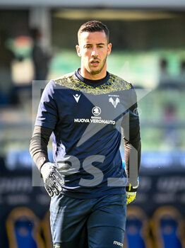 2021-10-24 - Lorenzo Montipò (Verona) portrait during warm up - HELLAS VERONA FC VS SS LAZIO - ITALIAN SERIE A - SOCCER