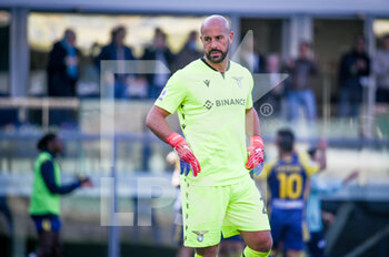 2021-10-24 - Disappointment of Pepe Reina (Lazio) for not saving gaol - HELLAS VERONA FC VS SS LAZIO - ITALIAN SERIE A - SOCCER