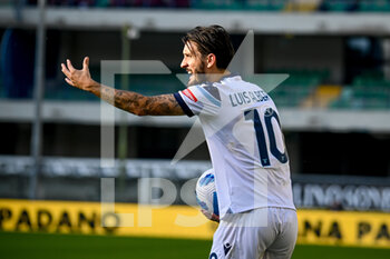 2021-10-24 - Lazio's Luis Alberto portrait reacting - HELLAS VERONA FC VS SS LAZIO - ITALIAN SERIE A - SOCCER