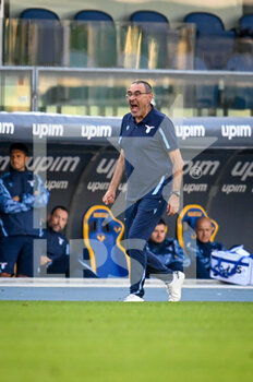 2021-10-24 - Maurizio Sarri (Head coach Lazio) reacts - HELLAS VERONA FC VS SS LAZIO - ITALIAN SERIE A - SOCCER