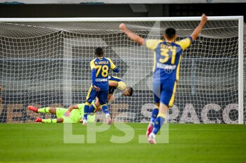 2021-10-24 - Giovanni Simeoni (Verona) scores a goal 4-1 - HELLAS VERONA FC VS SS LAZIO - ITALIAN SERIE A - SOCCER