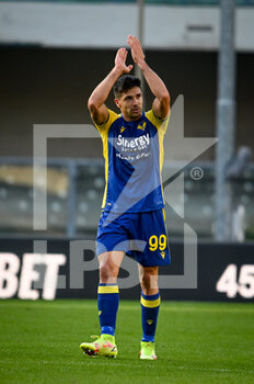 2021-10-24 - Giovanni Simeoni (Verona) happiness - HELLAS VERONA FC VS SS LAZIO - ITALIAN SERIE A - SOCCER