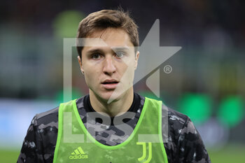 2021-10-24 - Federico Chiesa of Juventus FC during the Serie A 2021/22 football match between FC Internazionale and Juventus FC at Giuseppe Meazza Stadium, Milan, Italy on October 24, 2021 - INTER - FC INTERNAZIONALE VS JUVENTUS FC - ITALIAN SERIE A - SOCCER