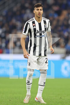 2021-10-24 - Kaio Jorge of Juventus FC in action during the Serie A 2021/22 football match between FC Internazionale and Juventus FC at Giuseppe Meazza Stadium, Milan, Italy on October 24, 2021 - INTER - FC INTERNAZIONALE VS JUVENTUS FC - ITALIAN SERIE A - SOCCER