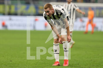 2021-10-24 - Dejan Kulusevski of Juventus FC during the Serie A 2021/22 football match between FC Internazionale and Juventus FC at Giuseppe Meazza Stadium, Milan, Italy on October 24, 2021 - INTER - FC INTERNAZIONALE VS JUVENTUS FC - ITALIAN SERIE A - SOCCER