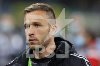 2021-10-24 - Arthur of Juventus FC during the Serie A 2021/22 football match between FC Internazionale and Juventus FC at Giuseppe Meazza Stadium, Milan, Italy on October 24, 2021 - INTER - FC INTERNAZIONALE VS JUVENTUS FC - ITALIAN SERIE A - SOCCER