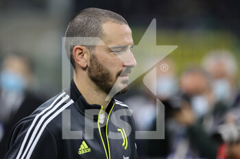 2021-10-24 - Leonardo Bonucci of Juventus FC during the Serie A 2021/22 football match between FC Internazionale and Juventus FC at Giuseppe Meazza Stadium, Milan, Italy on October 24, 2021 - INTER - FC INTERNAZIONALE VS JUVENTUS FC - ITALIAN SERIE A - SOCCER