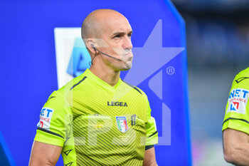 2021-10-22 - The Referee of the match Michael Fabbri of Ravenna - UC SAMPDORIA VS SPEZIA CALCIO - ITALIAN SERIE A - SOCCER