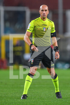 2021-10-22 - The Referee of the match Michael Fabbri of Ravenna - UC SAMPDORIA VS SPEZIA CALCIO - ITALIAN SERIE A - SOCCER