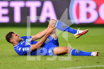 2021-10-27 - Nedim Bajrami (Empoli) injured - EMPOLI FC VS INTER - FC INTERNAZIONALE - ITALIAN SERIE A - SOCCER
