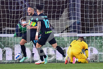 2021-10-27 - Danilo D'Ambrosio (Inter) celebrates after scoring a goal - EMPOLI FC VS INTER - FC INTERNAZIONALE - ITALIAN SERIE A - SOCCER