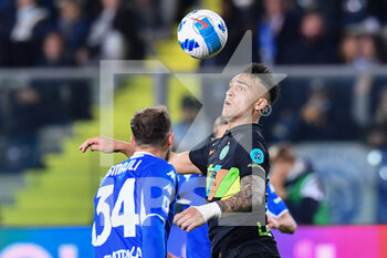 2021-10-27 - Lautaro Martinez (Inter) - EMPOLI FC VS INTER - FC INTERNAZIONALE - ITALIAN SERIE A - SOCCER