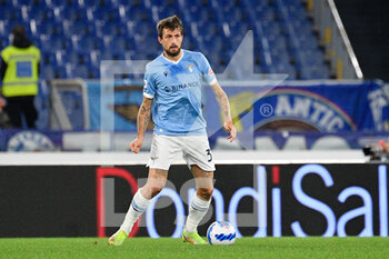 2021-10-27 - Francesco Acerbi (SS Lazio)  during the  Italian Football Championship League A 2021/2022 match between SS Lazio vs ACF Fiorentina at the Olimpic Stadium in Rome on 27 October 2021. - SS LAZIO VS ACF FIORENTINA - ITALIAN SERIE A - SOCCER