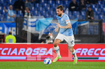 2021-10-27 - Francesco Acerbi (SS Lazio)  during the  Italian Football Championship League A 2021/2022 match between SS Lazio vs ACF Fiorentina at the Olimpic Stadium in Rome on 27 October 2021. - SS LAZIO VS ACF FIORENTINA - ITALIAN SERIE A - SOCCER