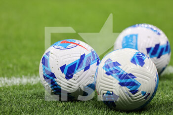 2021-10-26 - Official Nike Serie A Matchball during the Serie A 2021/22 football match between AC Milan and Torino FC at Giuseppe Meazza Stadium, Milan, Italy on October 26, 2021 - AC MILAN VS TORINO FC - ITALIAN SERIE A - SOCCER