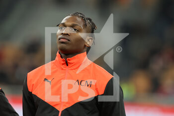 2021-10-26 - Rafael Leao of AC Milan during the Serie A 2021/22 football match between AC Milan and Torino FC at Giuseppe Meazza Stadium, Milan, Italy on October 26, 2021 - AC MILAN VS TORINO FC - ITALIAN SERIE A - SOCCER