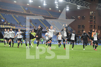 2021-10-27 - team Atalanta, celebrates after scoring a match - UC SAMPDORIA VS ATALANTA BC - ITALIAN SERIE A - SOCCER