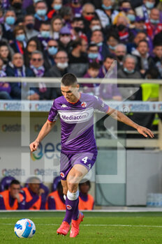 2021-10-31 - Nikola Milenkovic (Fiorentina) - ACF FIORENTINA VS SPEZIA CALCIO - ITALIAN SERIE A - SOCCER