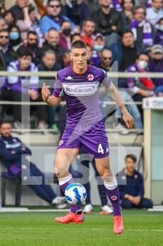 2021-10-31 - Nikola Milenkovic (Fiorentina) - ACF FIORENTINA VS SPEZIA CALCIO - ITALIAN SERIE A - SOCCER