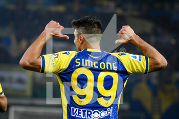 2021-10-30 - Giovanni Simeoni (Verona) esulta dopo aver segnato il gol - HELLAS VERONA FC VS JUVENTUS FC - ITALIAN SERIE A - SOCCER