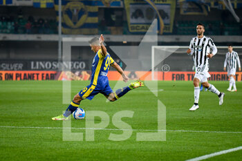 2021-10-30 - Giovanni Simeoni (Verona) segna il gol - HELLAS VERONA FC VS JUVENTUS FC - ITALIAN SERIE A - SOCCER