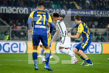 2021-10-30 - Weston McKennie (Juventus) segna il gol del 2-1 - HELLAS VERONA FC VS JUVENTUS FC - ITALIAN SERIE A - SOCCER