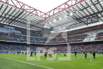 2021-10-31 - View of the Stadium during the Serie A 2021/22 football match between FC Internazionale and Udinese Calcio at Giuseppe Meazza Stadium, Milan, Italy on October 31, 2021 - INTER - FC INTERNAZIONALE VS UDINESE CALCIO - ITALIAN SERIE A - SOCCER