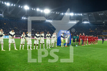 2021-10-31 - Line up during the  Italian Football Championship League A 2021/2022 match between AS Roma vs AC Milan at the Olimpic Stadium in Rome  on 31 October  2021. - AS ROMA VS AC MILAN - ITALIAN SERIE A - SOCCER