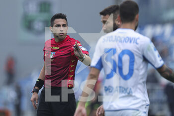 2021-10-31 - The referee Massimi - US SASSUOLO VS EMPOLI FC - ITALIAN SERIE A - SOCCER