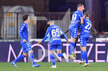 2021-11-05 - Esultanza Empoli - EMPOLI FC VS GENOA CFC - ITALIAN SERIE A - SOCCER