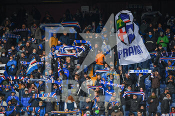 2021-11-07 - supporters Sampdoria - UC SAMPDORIA VS BOLOGNA FC - ITALIAN SERIE A - SOCCER