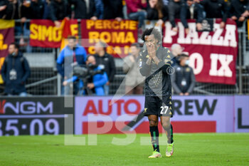 2021-11-07 - Venezia's Gianluca Busio reacts - VENEZIA FC VS AS ROMA - ITALIAN SERIE A - SOCCER