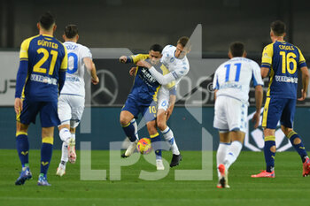 2021-11-22 - gianluca caprri (verona) and Simone romagnoli (empoli) - HELLAS VERONA FC VS EMPOLI FC - ITALIAN SERIE A - SOCCER