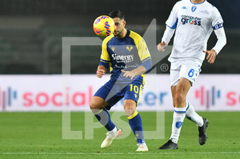 2021-11-22 - gianluca caprari (verona) - HELLAS VERONA FC VS EMPOLI FC - ITALIAN SERIE A - SOCCER