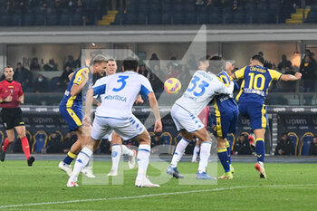 2021-11-22 - Antonin Barak (Verona) scores the 1-0 - HELLAS VERONA FC VS EMPOLI FC - ITALIAN SERIE A - SOCCER
