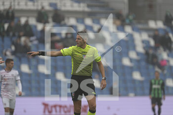 2021-11-21 - The Referee Mr Baroni - US SASSUOLO VS CAGLIARI CALCIO - ITALIAN SERIE A - SOCCER