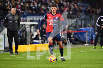 2021-11-26 - Raoul Bellanova of Cagliari Calcio - CAGLIARI CALCIO VS US SALERNITANA - ITALIAN SERIE A - SOCCER