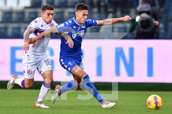 2021-11-27 - Samuele Ricci (Empoli) e Lucas Torreira (Fiorentina) - EMPOLI FC VS ACF FIORENTINA - ITALIAN SERIE A - SOCCER