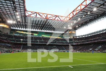 2021-11-28 - View of the Stadium during the Serie A 2021/22 football match between AC Milan and US Sassuolo at Giuseppe Meazza Stadium, Milan, Italy on November 28, 2021 - AC MILAN VS US SASSUOLO - ITALIAN SERIE A - SOCCER