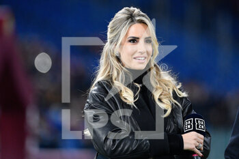 2021-11-28 - Giorgia Rossi journalist Dazn during the  Italian Football Championship League A 2021/2022 match between AS Roma vs Torino FC at the Olimpic Stadium in Rome  on 28 November  2021. - AS ROMA VS TORINO FC - ITALIAN SERIE A - SOCCER